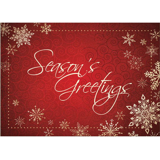 Seasonal Greetings Holiday Cards